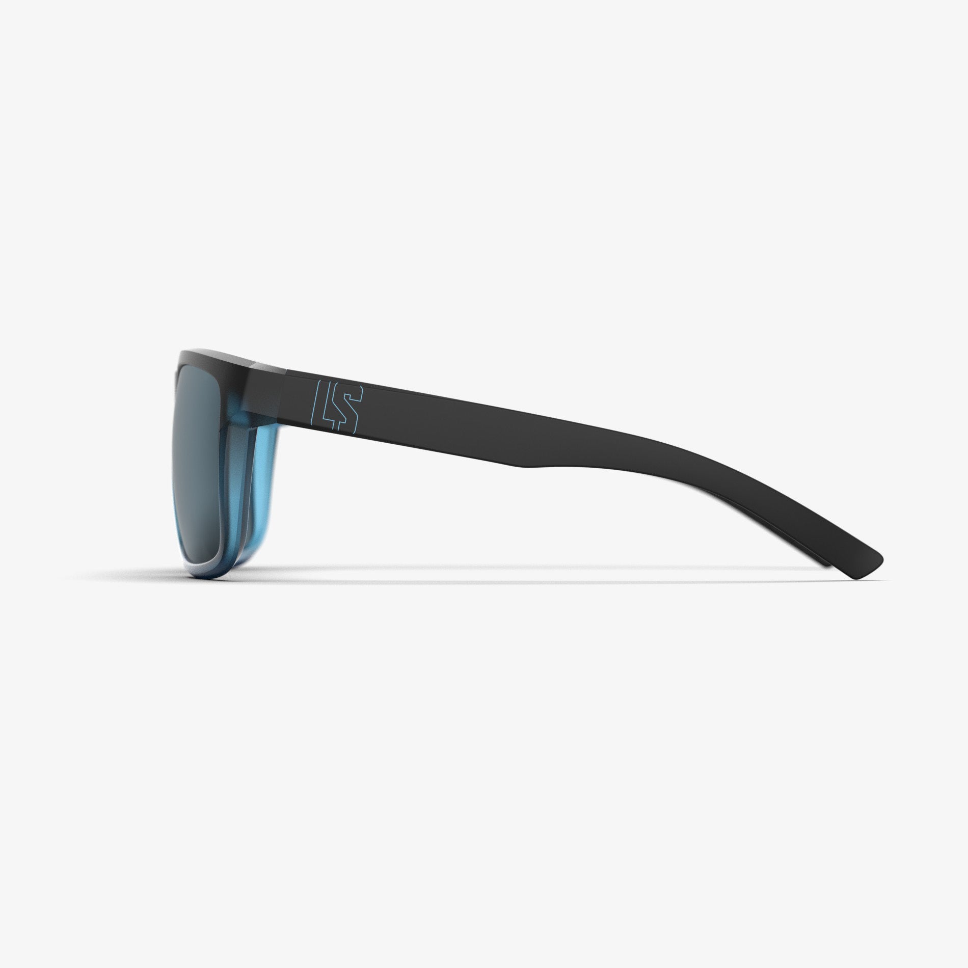 Loubsol Cutback Soft Touch Polarisé#couleur_noir-degrade-bleu