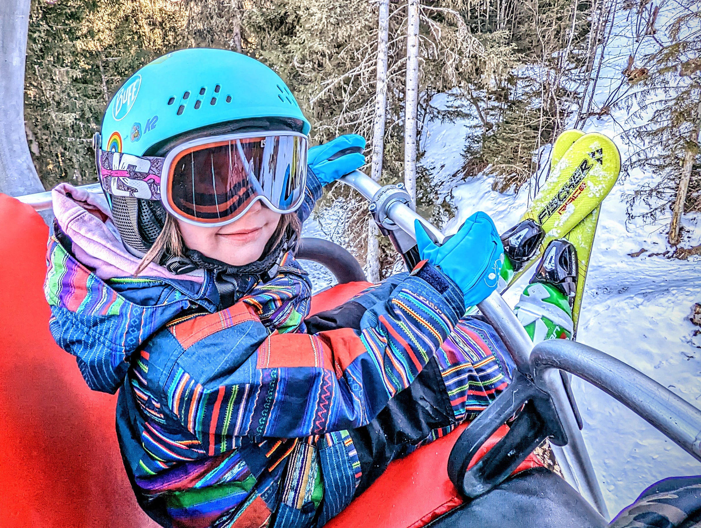 Lunette ski enfant